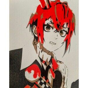 Disney Twisted-Wonderland Spray Paint Art Piece